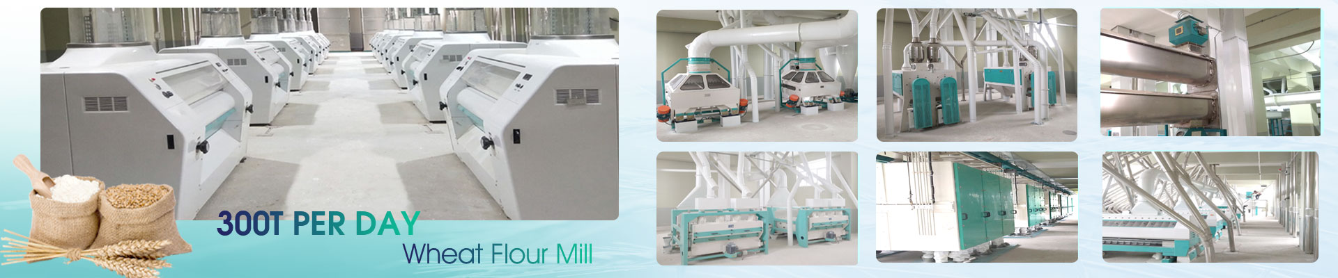 300t wheat mill 