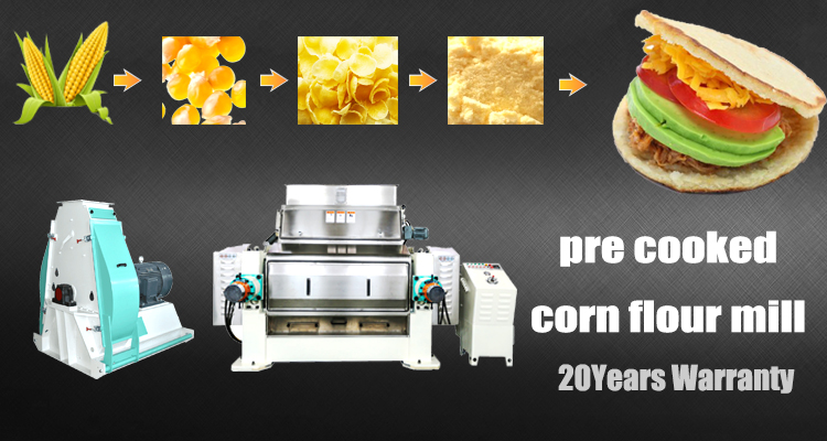 pre cooked corn  mill